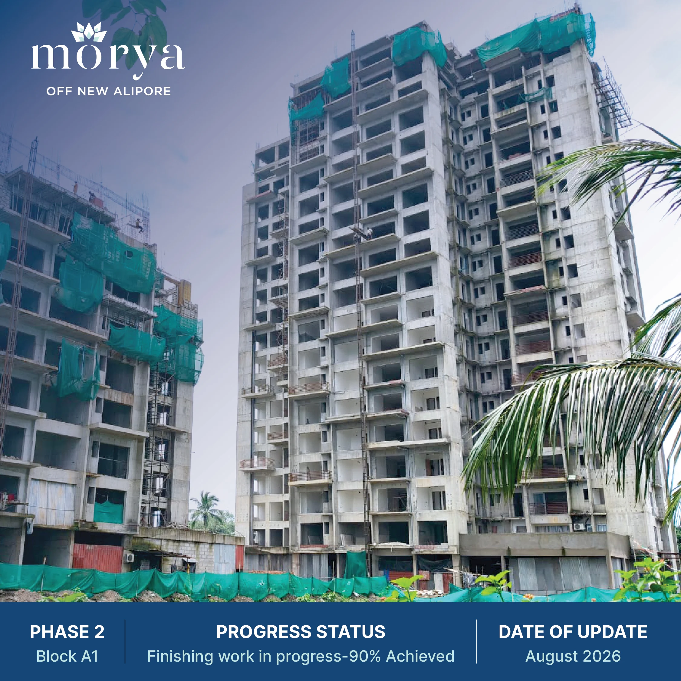 luxury residential flats under construction