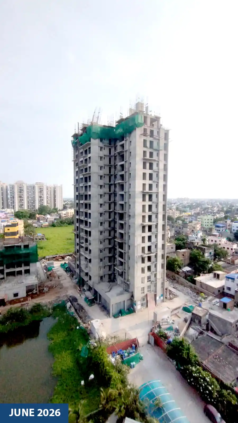 luxury residential flats under construction