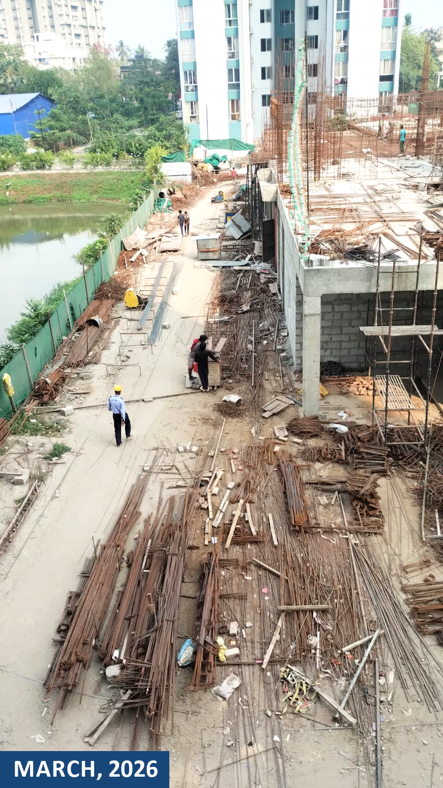 luxury residential flats under construction