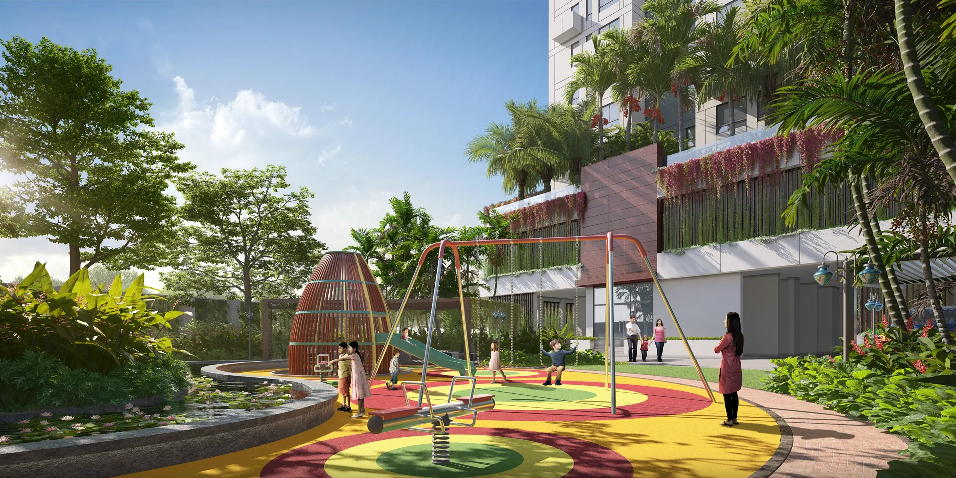 luxury residential projects with garden in kolkata - Niavara