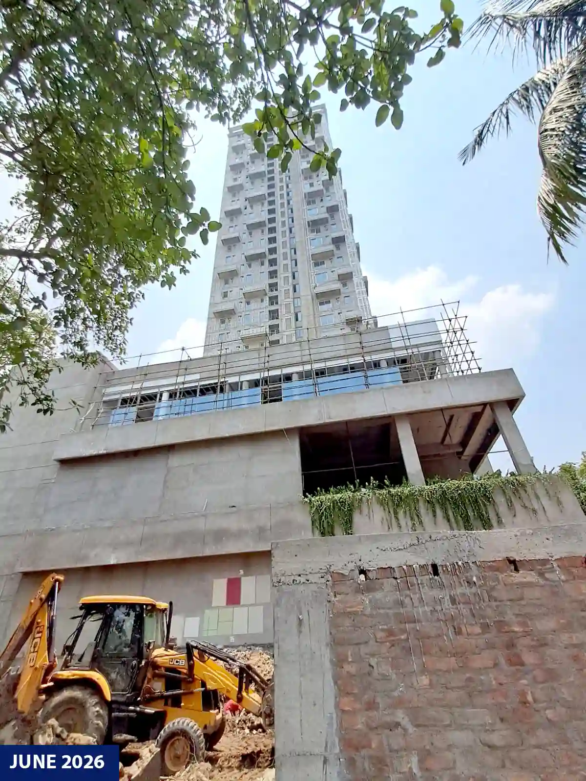 luxury residential flats under construction