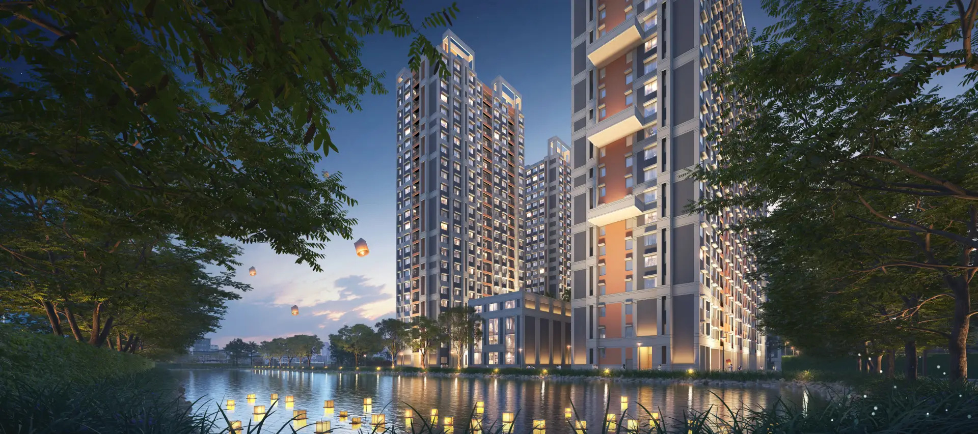 Urban Lakes - 2 BHK flat for sale in Konnagar