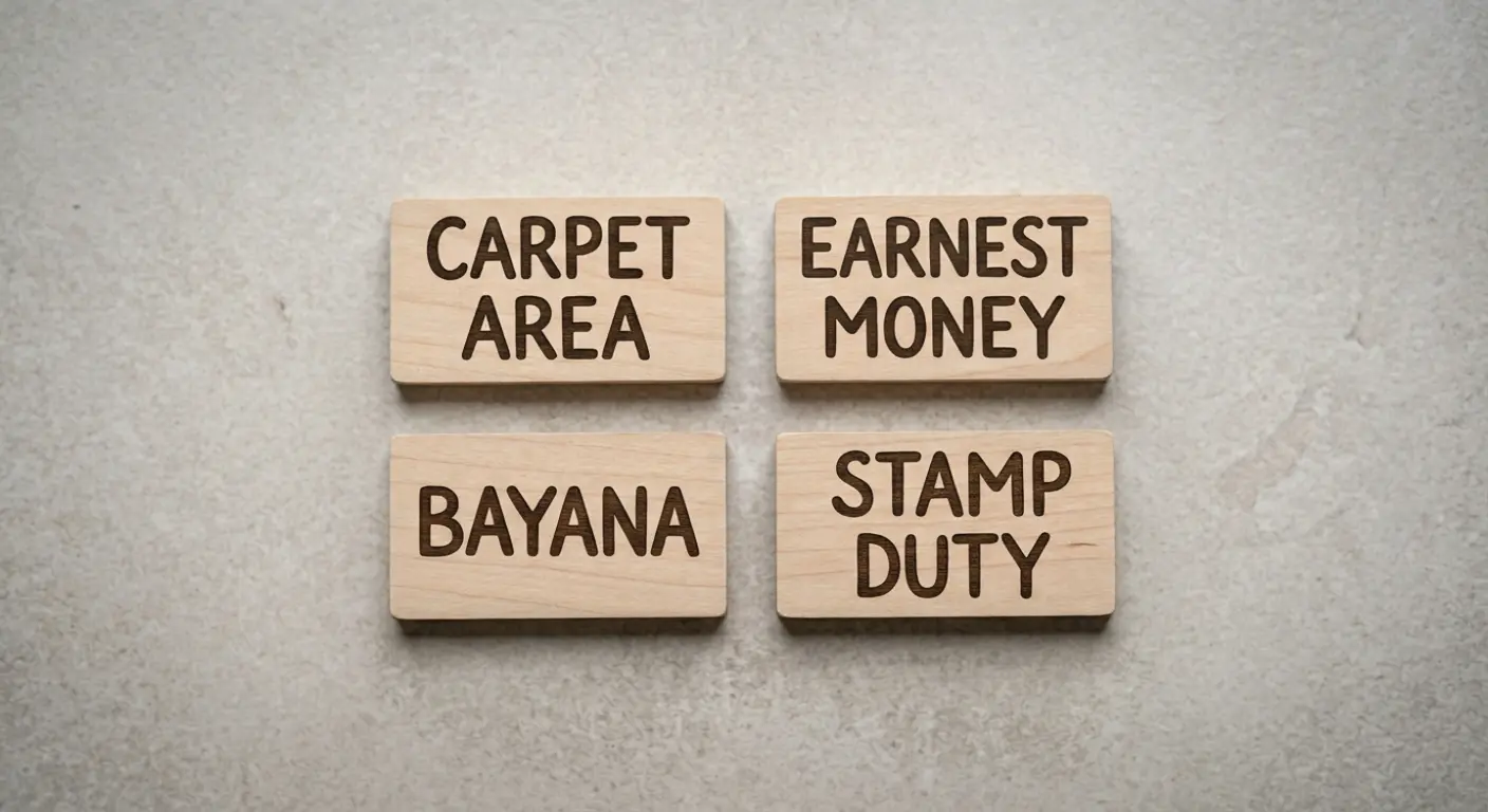 Real estate terms every homebuyers should know.