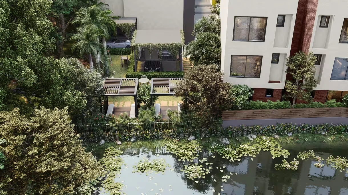 Health benefits of living near waterbody